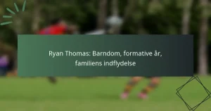 Ryan Thomas: Barndom, formative år, familiens indflydelse